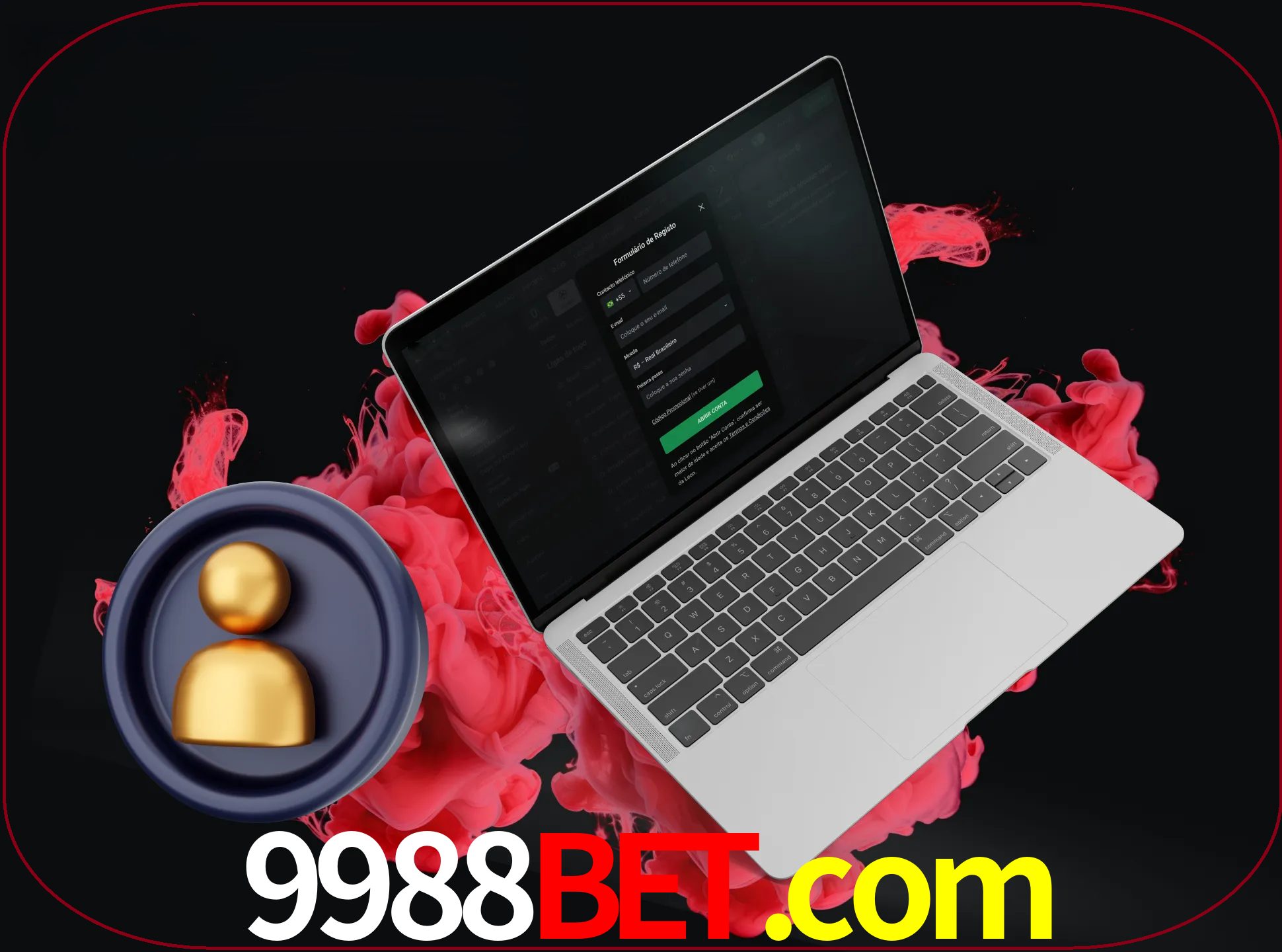 No cabeçalho do site 9988bet, clique no botão que o levará a um formulário especial onde terá de introduzir as suas informações actuais.