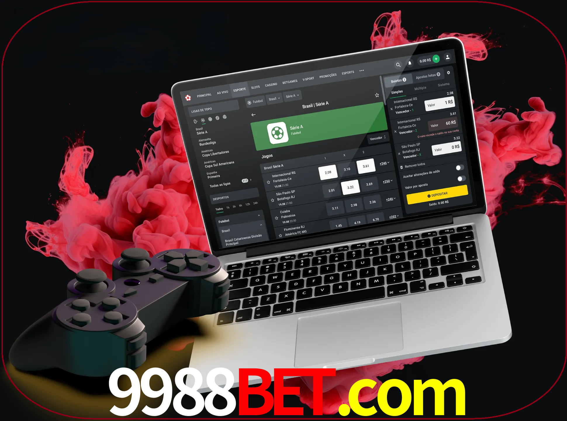 Visite a secção especial de jogos de vídeo em 9988bet para descobrir em que jogos pode apostar e ganhar muito dinheiro.