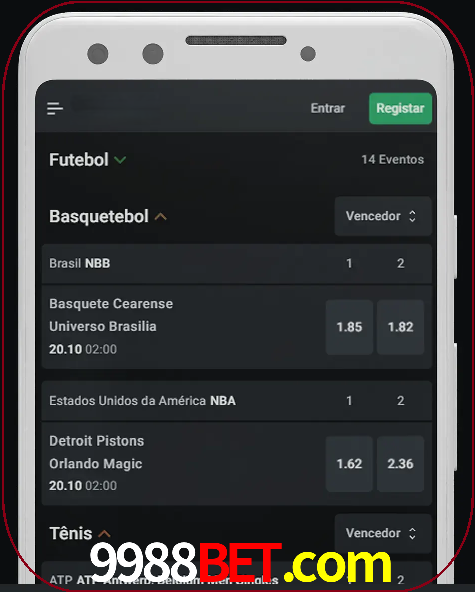 Aposte e assista aos esportes em formato ao vivo.